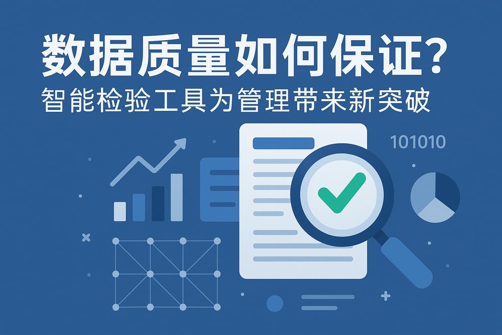数据质量如何保证？智能检验工具为管理带来新突破