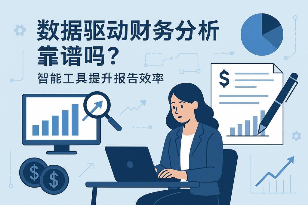 数据驱动财务分析靠谱吗？智能工具提升报告效率