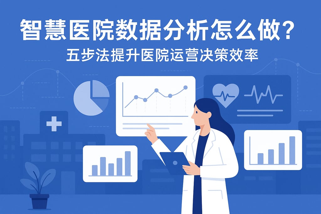 智慧医院数据分析怎么做？五步法提升医院运营决策效率