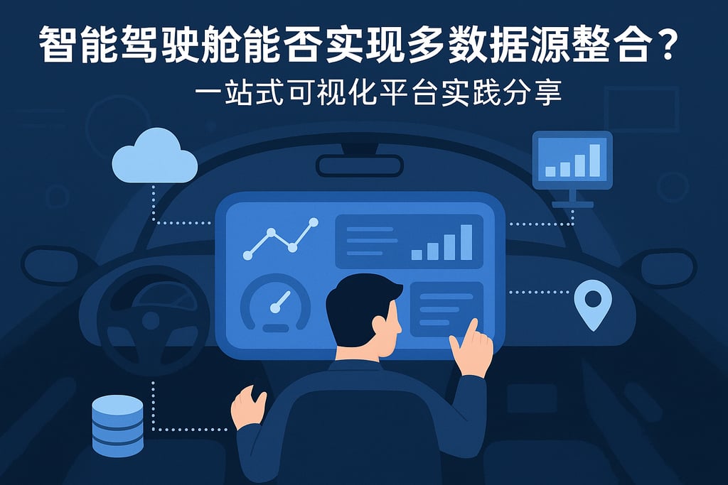 智能驾驶舱能否实现多数据源整合？一站式可视化平台实践分享