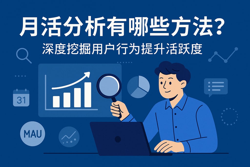 月活分析有哪些方法？深度挖掘用户行为提升活跃度