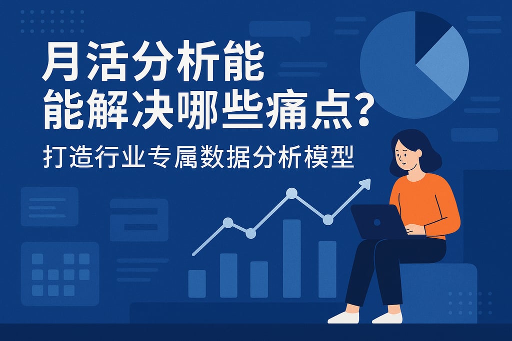 月活分析能解决哪些痛点？打造行业专属数据分析模型