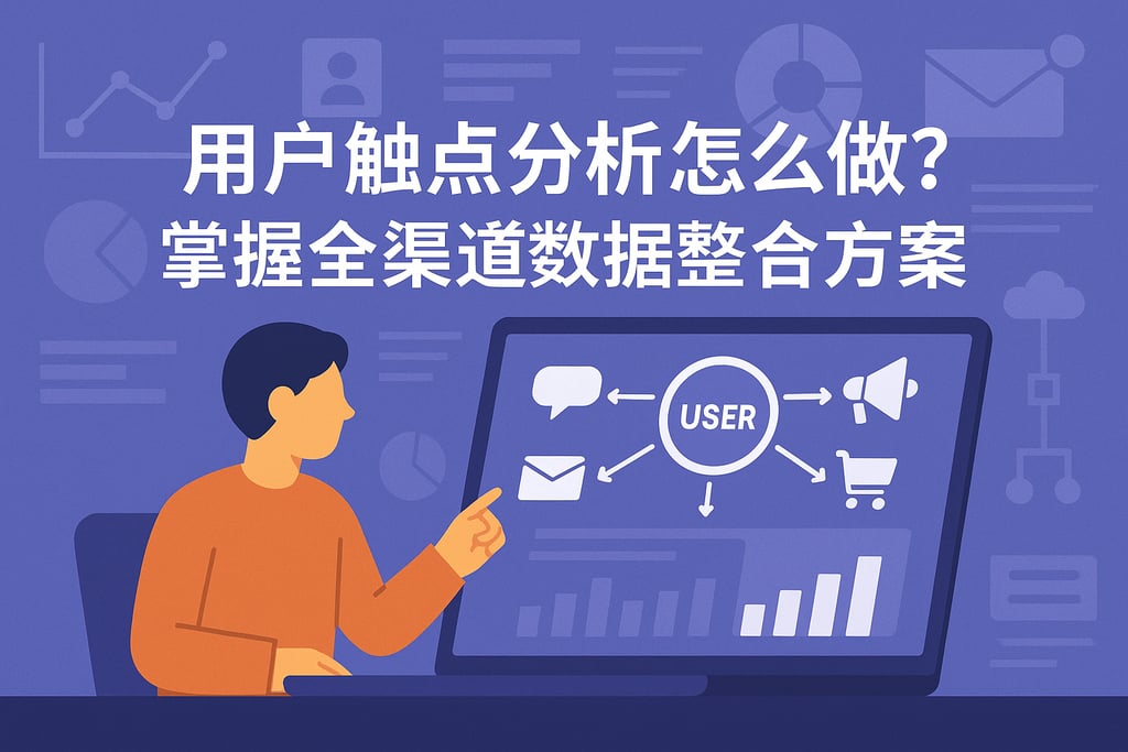 用户触点分析怎么做？掌握全渠道数据整合方案
