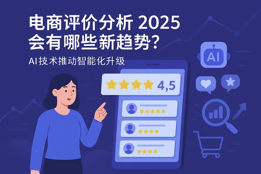 电商评价分析在2025会有哪些新趋势？AI技术推动智能化升级