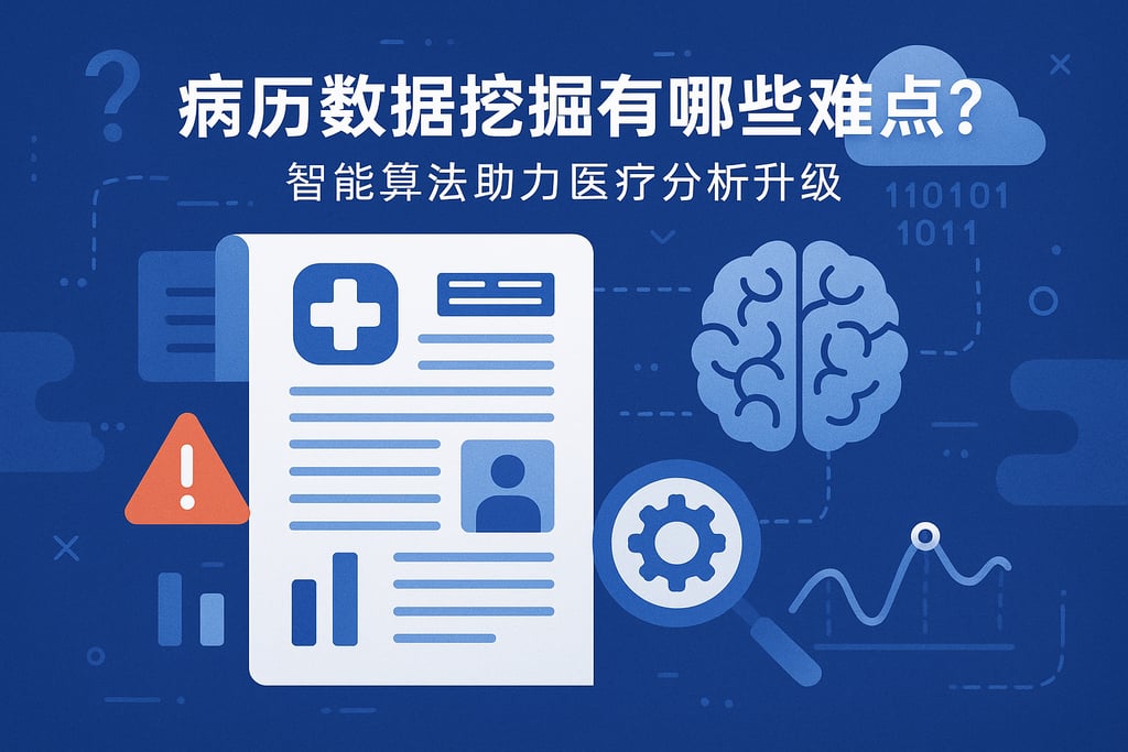 病历数据挖掘有哪些难点？智能算法助力医疗分析升级