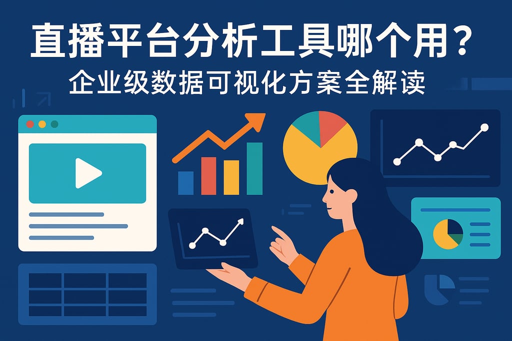 直播平台分析工具哪个好用？企业级数据可视化方案全解读