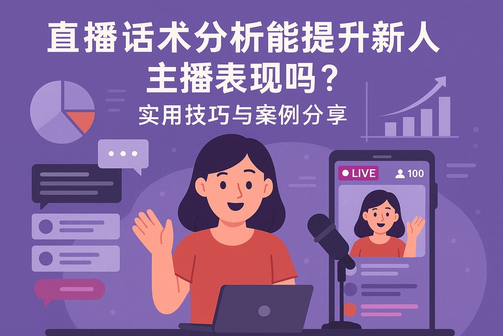 直播话术分析能提升新人主播表现吗？实用技巧与案例分享