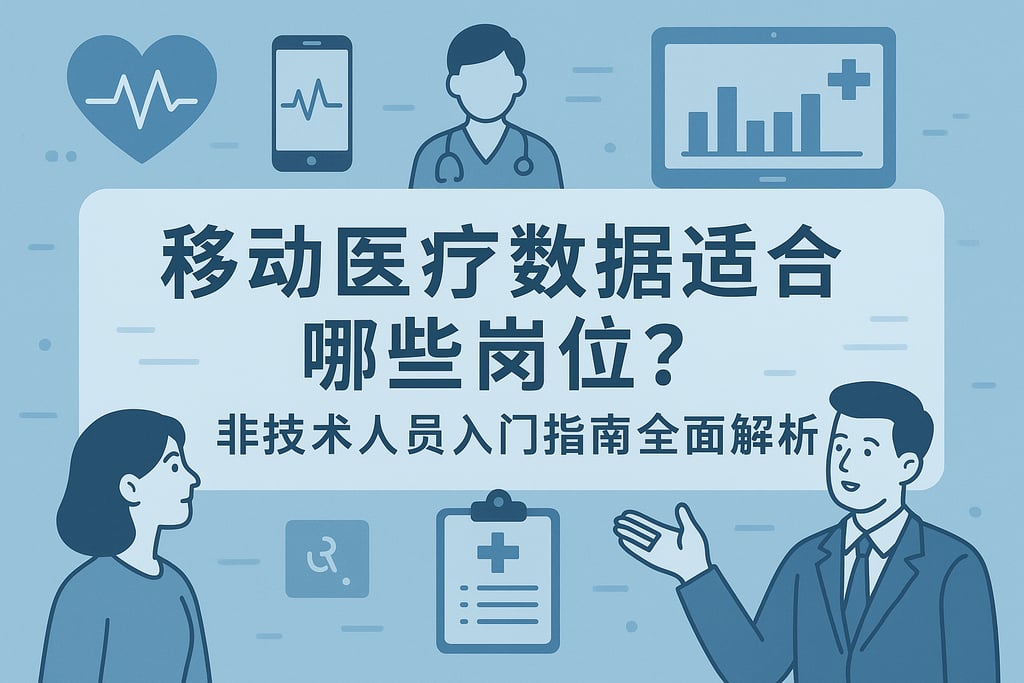 移动医疗数据适合哪些岗位？非技术人员入门指南全面解析