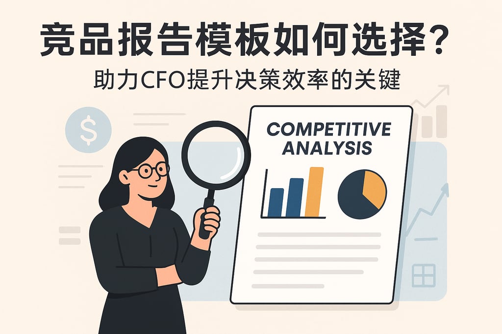 竞品报告模板如何选择？助力CFO提升决策效率的关键