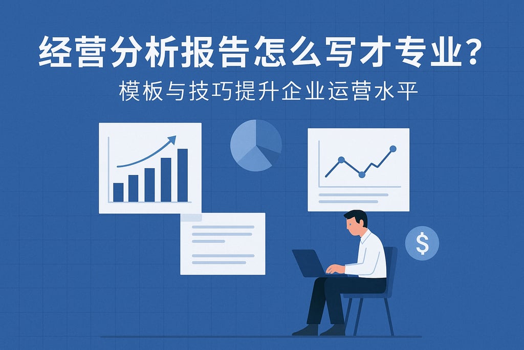 经营分析报告怎么写才专业？模板与技巧提升企业运营水平