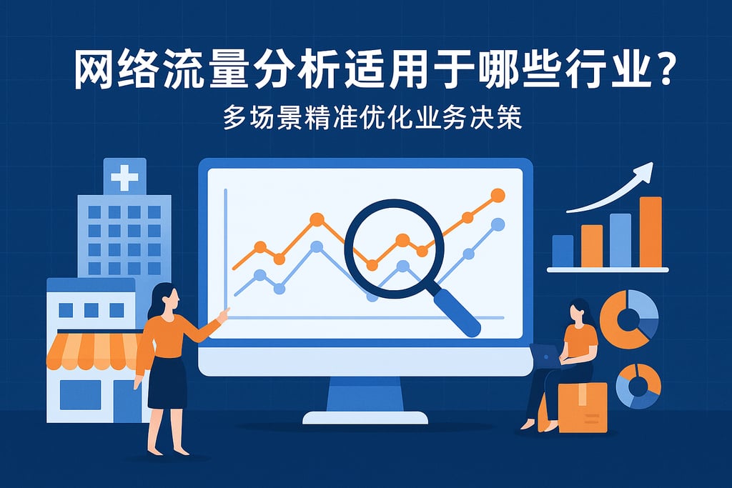 网络流量分析适用于哪些行业？多场景精准优化业务决策
