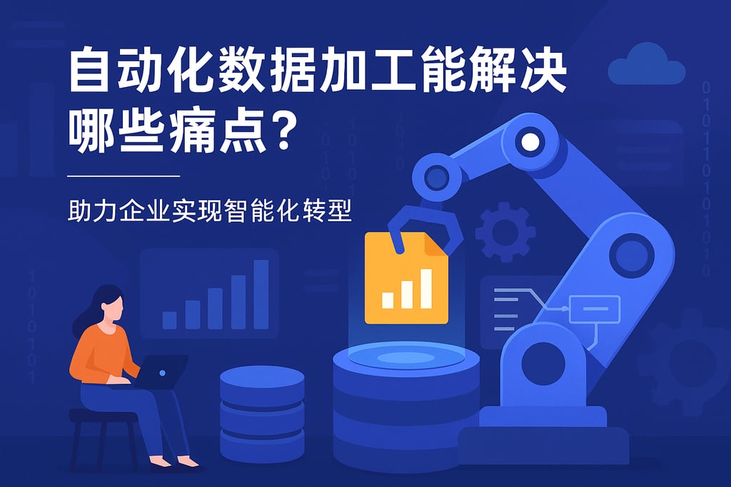 自动化数据加工能解决哪些痛点？助力企业实现智能化转型