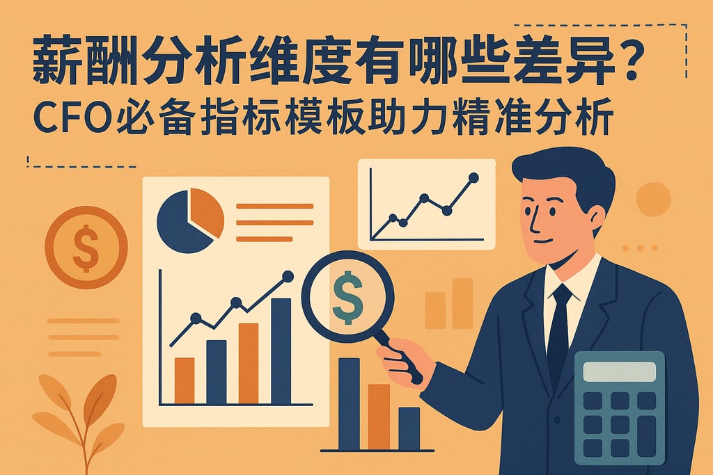薪酬分析维度有哪些差异？CFO必备指标模板助力精准分析