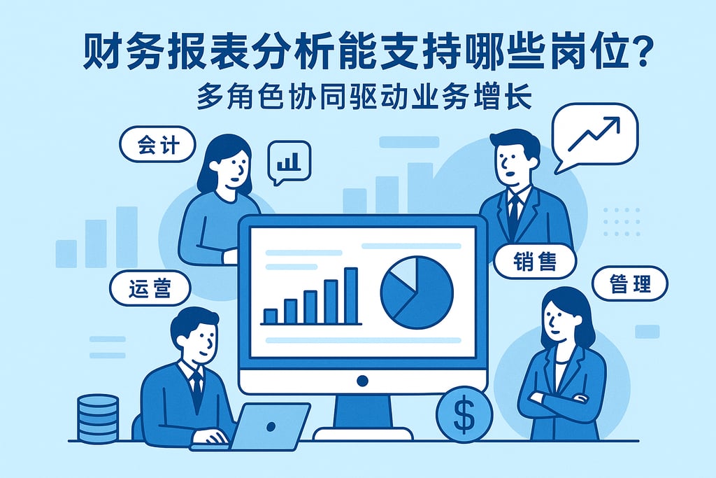 财务报表分析能支持哪些岗位？多角色协同驱动业务增长