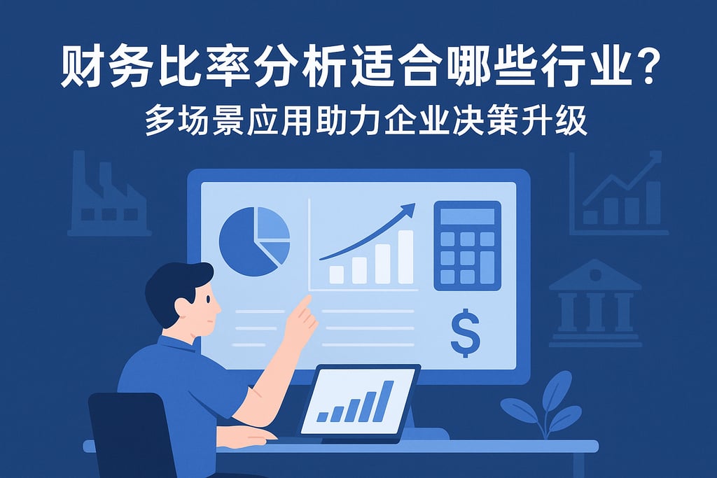 财务比率分析适合哪些行业？多场景应用助力企业决策升级