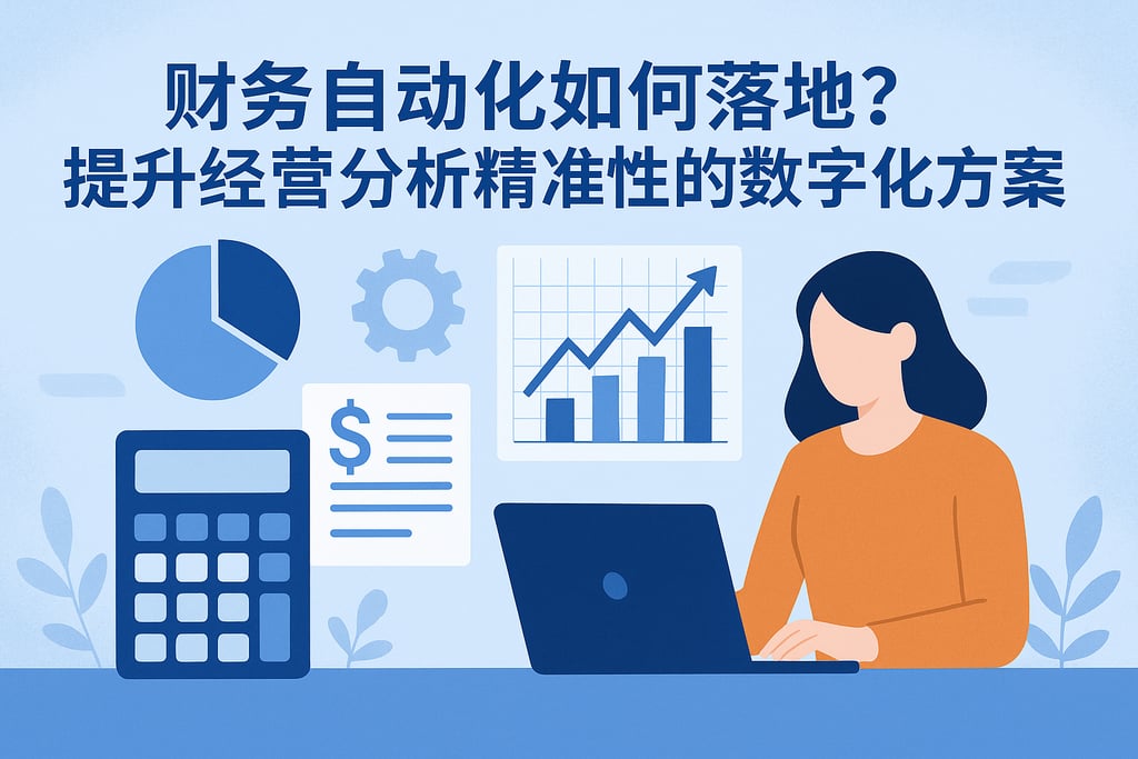 财务自动化如何落地？提升经营分析精准性的数字化方案