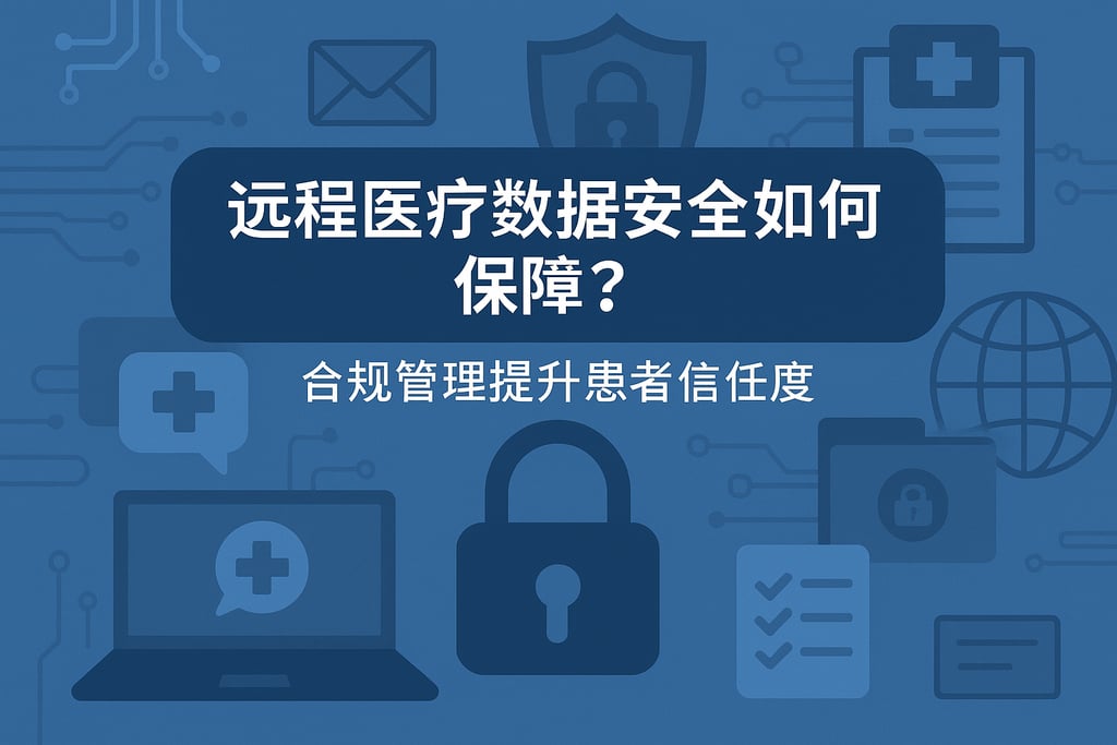 远程医疗数据安全如何保障？合规管理提升患者信任度
