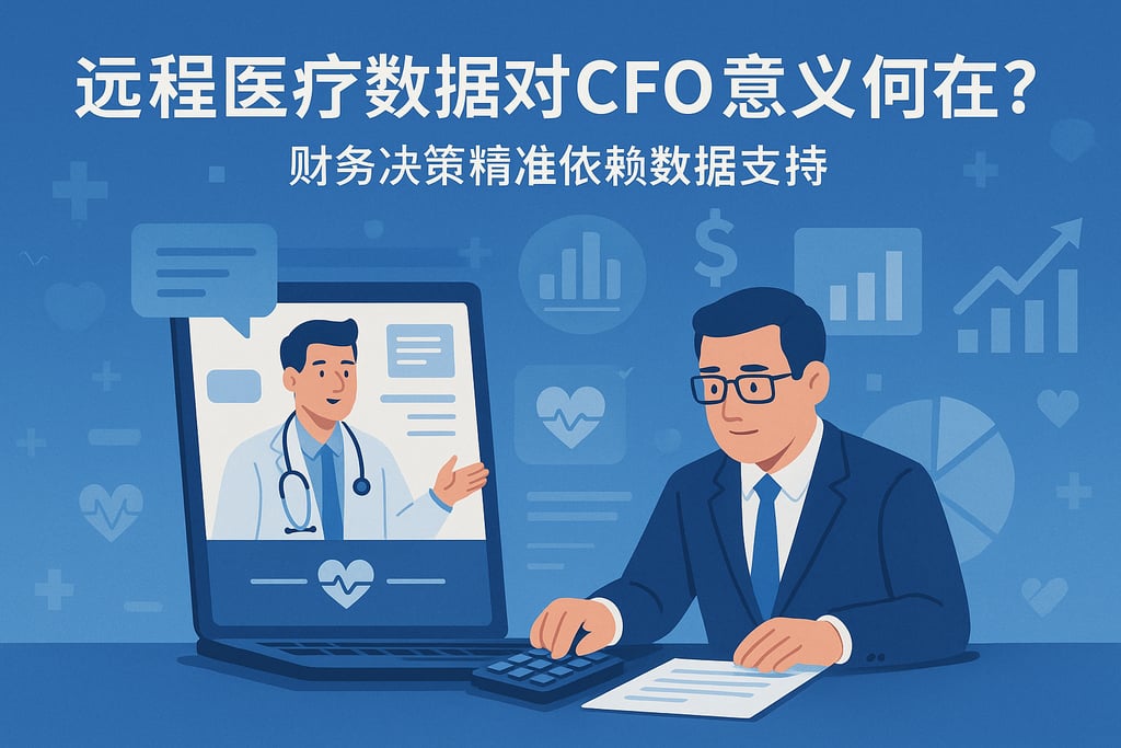 远程医疗数据对CFO意义何在？财务决策精准依赖数据支持