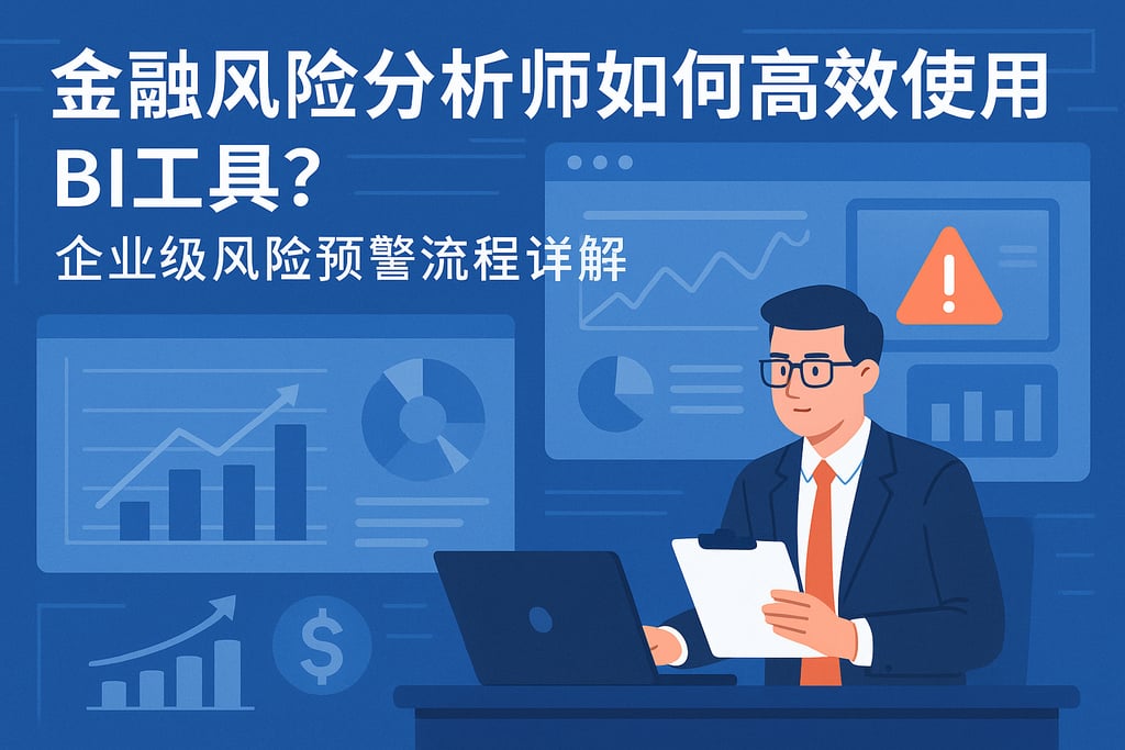 金融风险分析师如何高效使用BI工具？企业级风险预警流程详解