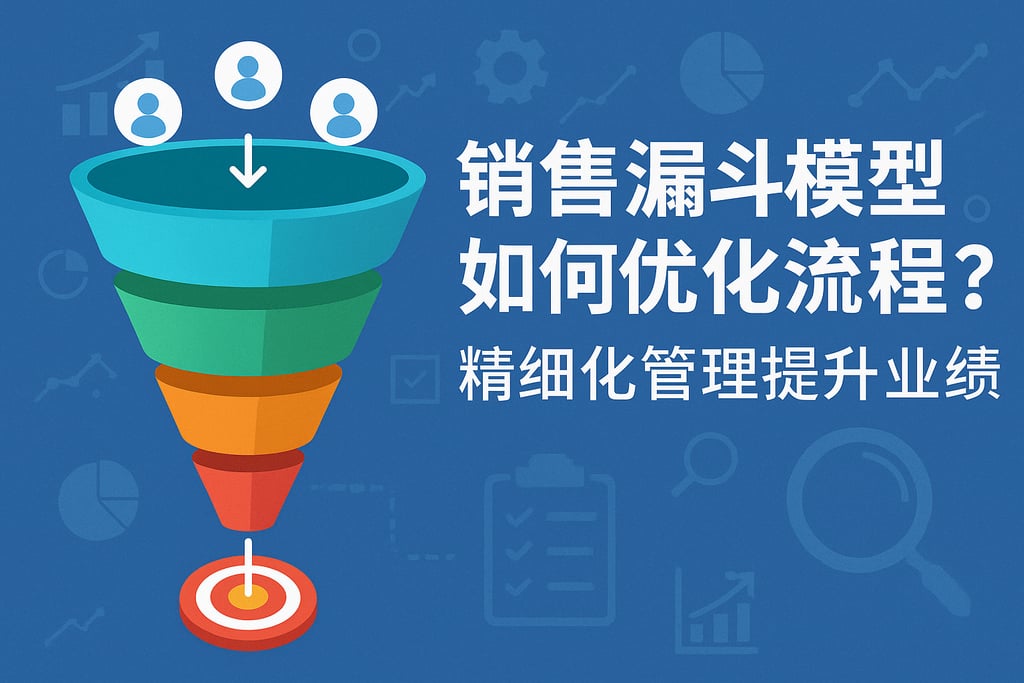 销售漏斗模型如何优化流程？精细化管理提升业绩