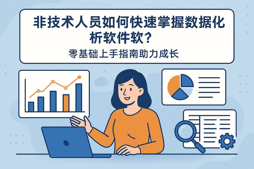 非技术人员如何快速掌握数据分析软件？零基础上手指南助力成长