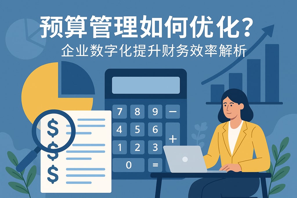 预算管理如何优化？企业数字化提升财务效率解析