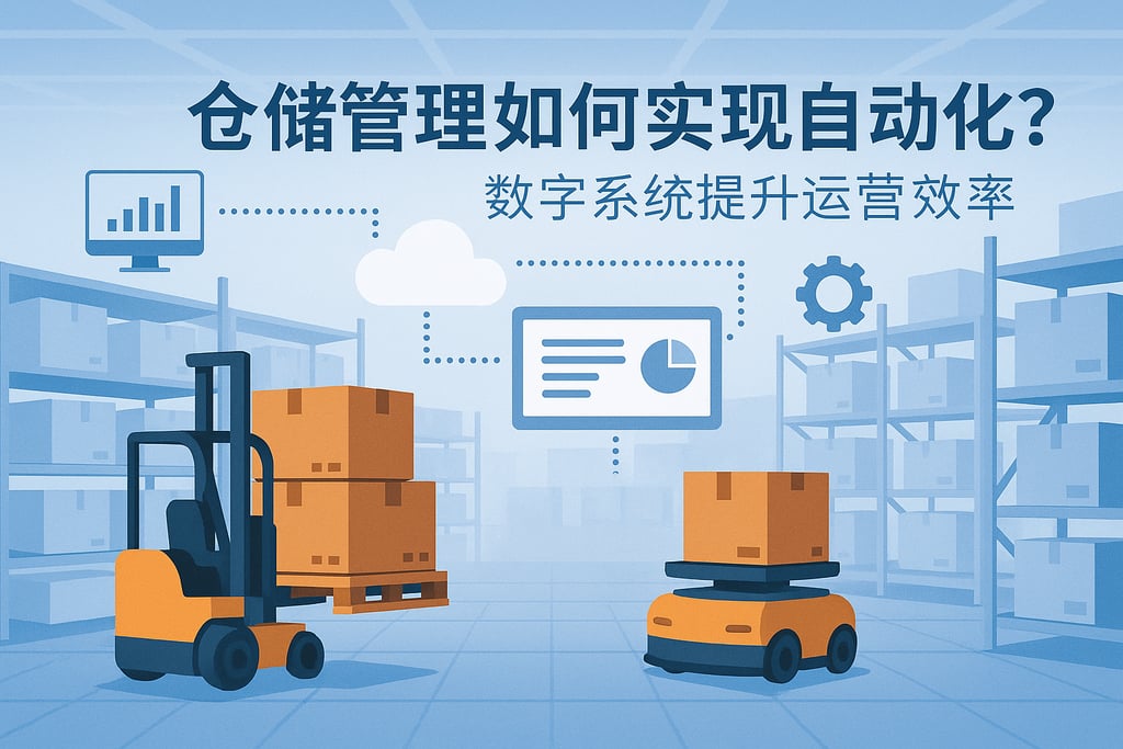仓储管理如何实现自动化？数字系统提升运营效率