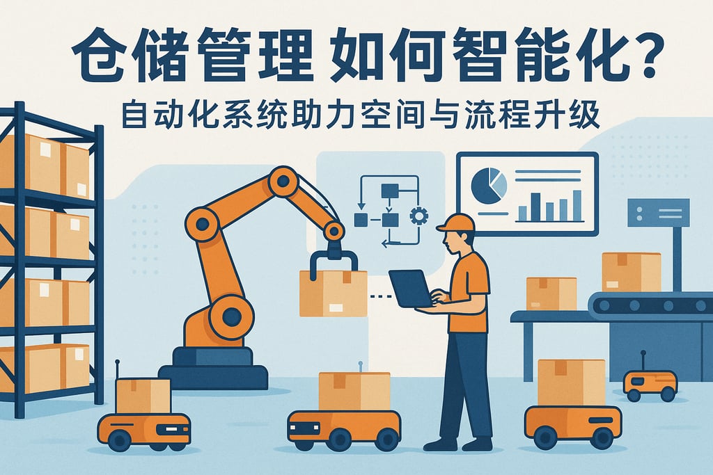 仓储管理如何智能化？自动化系统助力空间与流程升级