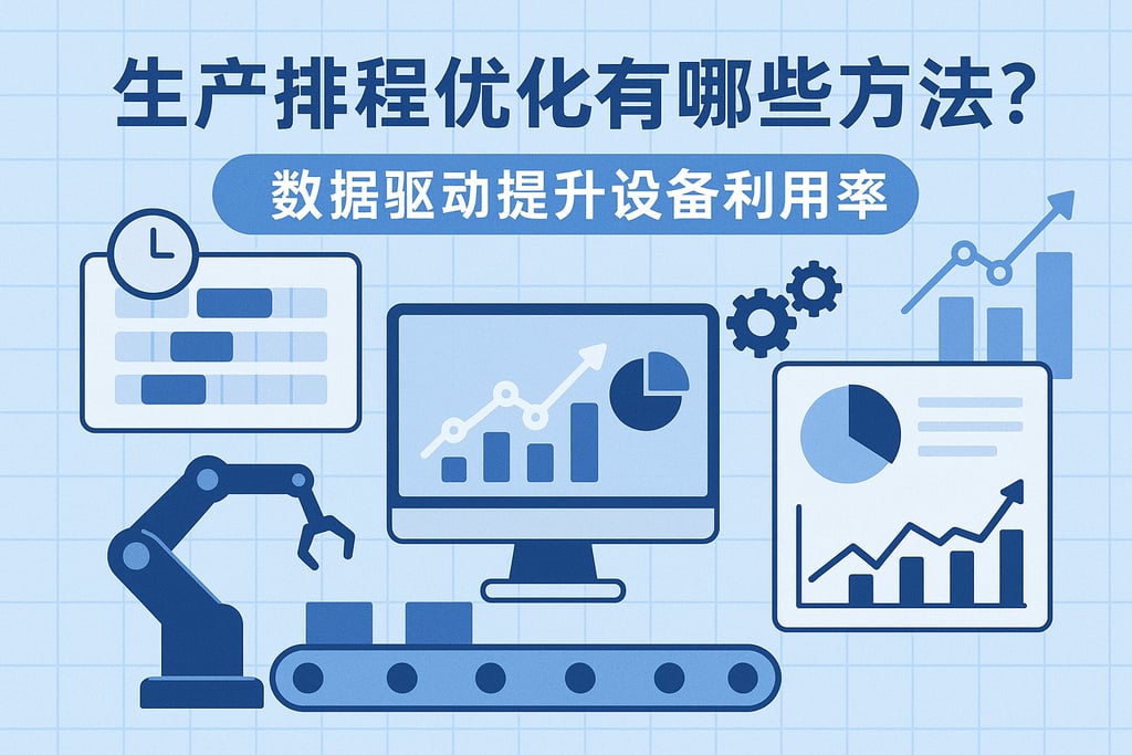 生产排程优化有哪些方法？数据驱动提升设备利用率