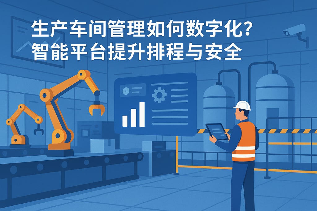 生产车间管理如何数字化？智能平台提升排程与安全