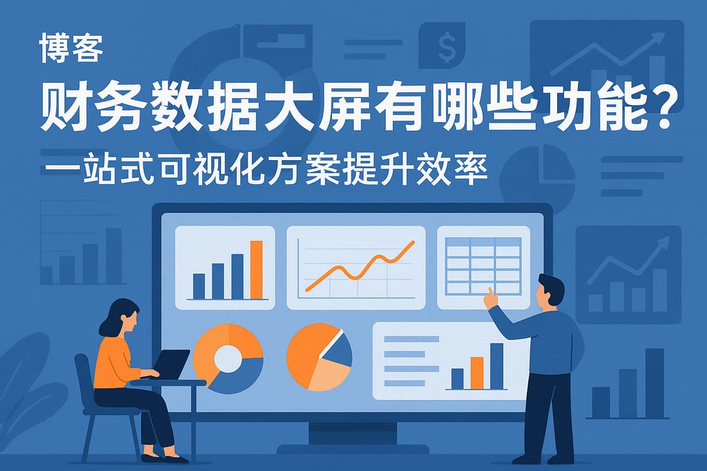 财务数据大屏有哪些功能？一站式可视化方案提升效率