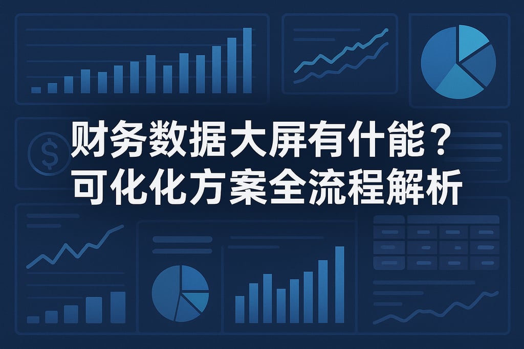 财务数据大屏有哪些功能？可视化方案全流程解析