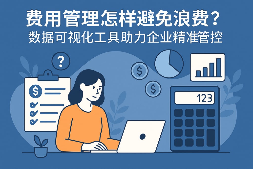 费用管理怎样避免浪费？数据可视化工具助力企业精准管控
