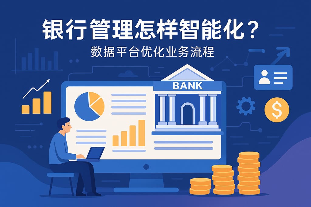 银行管理怎样智能化？数据平台优化业务流程