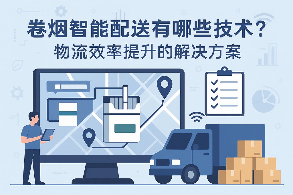 卷烟智能配送有哪些技术？物流效率提升的解决方案