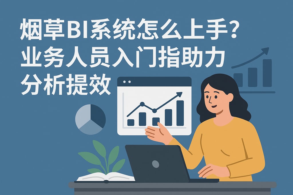 烟草BI系统怎么上手？业务人员入门指南助力分析提效