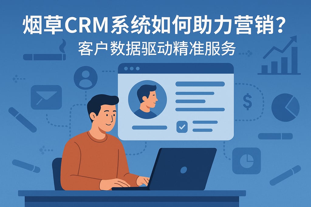 烟草CRM系统如何助力营销？客户数据驱动精准服务