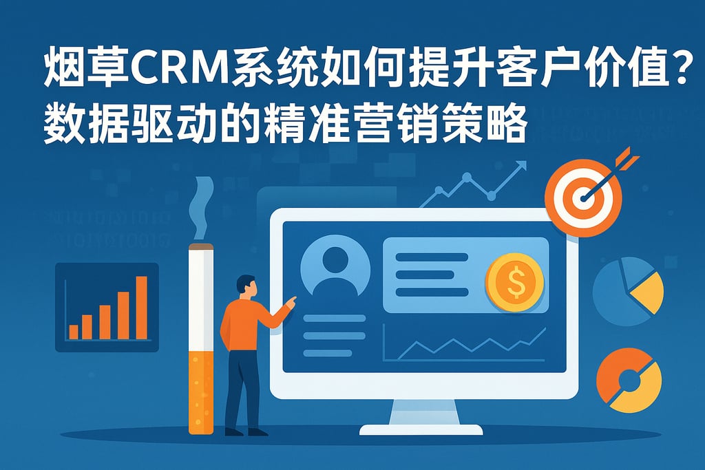 烟草CRM系统如何提升客户价值？数据驱动精准营销策略