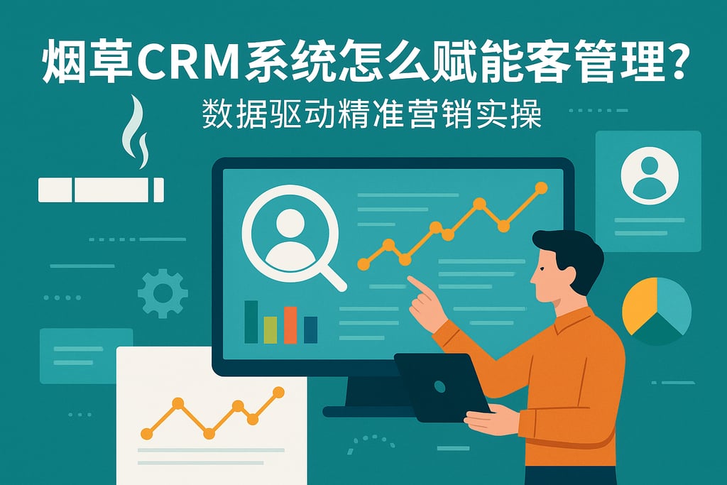 烟草CRM系统怎么赋能客户管理？数据驱动精准营销实操