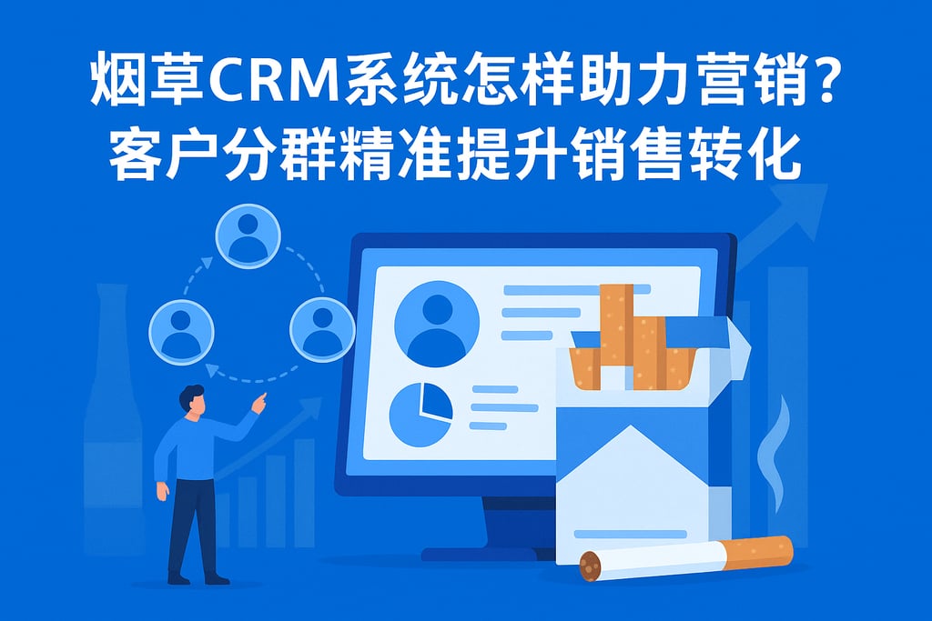 烟草CRM系统怎样助力营销？客户分群精准提升销售转化