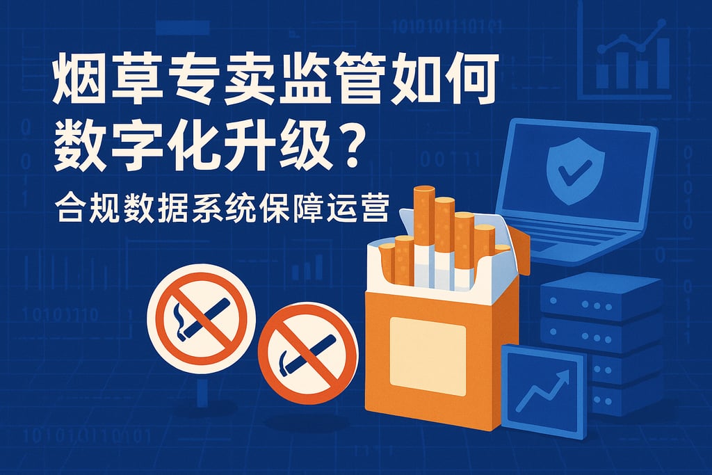 烟草专卖监管如何数字化升级？合规数据系统保障运营