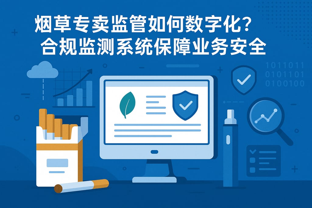 烟草专卖监管如何数字化？合规监测系统保障业务安全