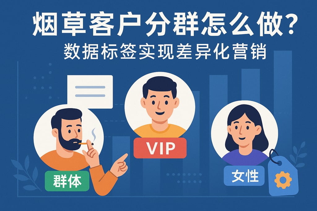 烟草客户分群怎么做？数据标签实现差异化营销