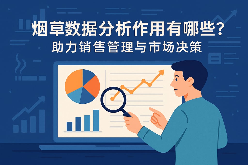 烟草数据分析作用有哪些？助力销售管理与市场决策