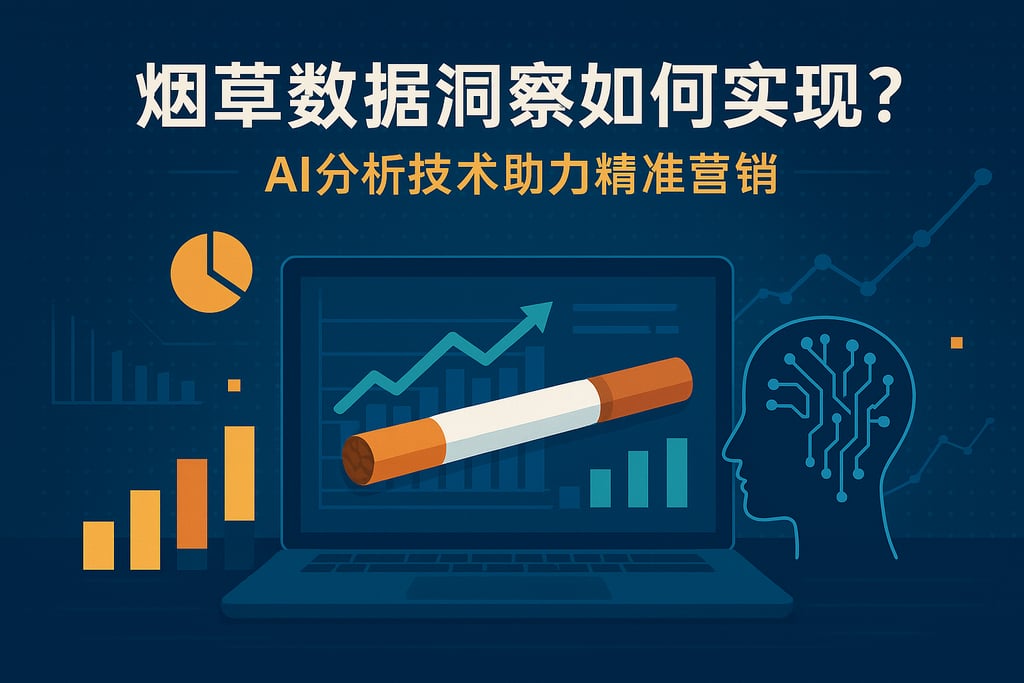 烟草数据洞察如何实现？AI分析技术助力精准营销
