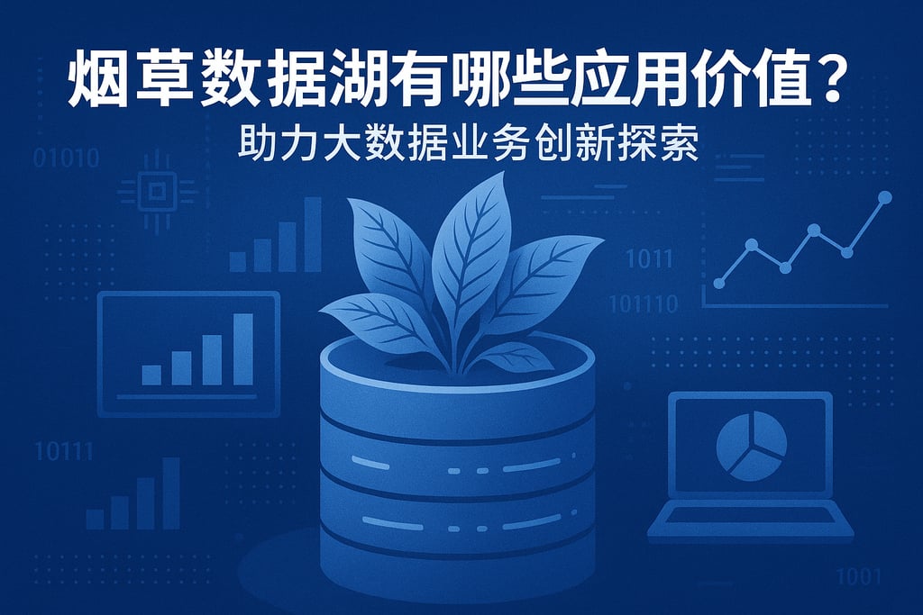 烟草数据湖有哪些应用价值？助力大数据业务创新探索