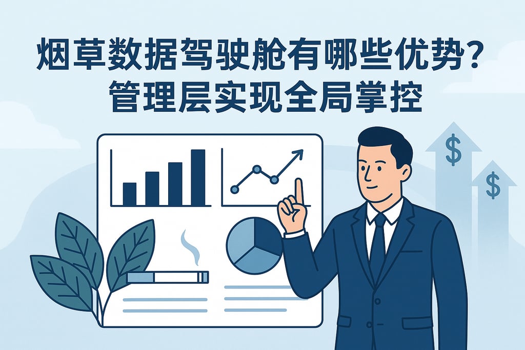 烟草数据驾驶舱有哪些优势？管理层实现全局掌控