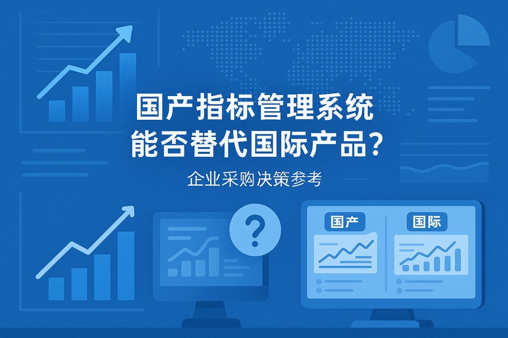 国产指标管理系统能否替代国际产品？企业采购决策参考