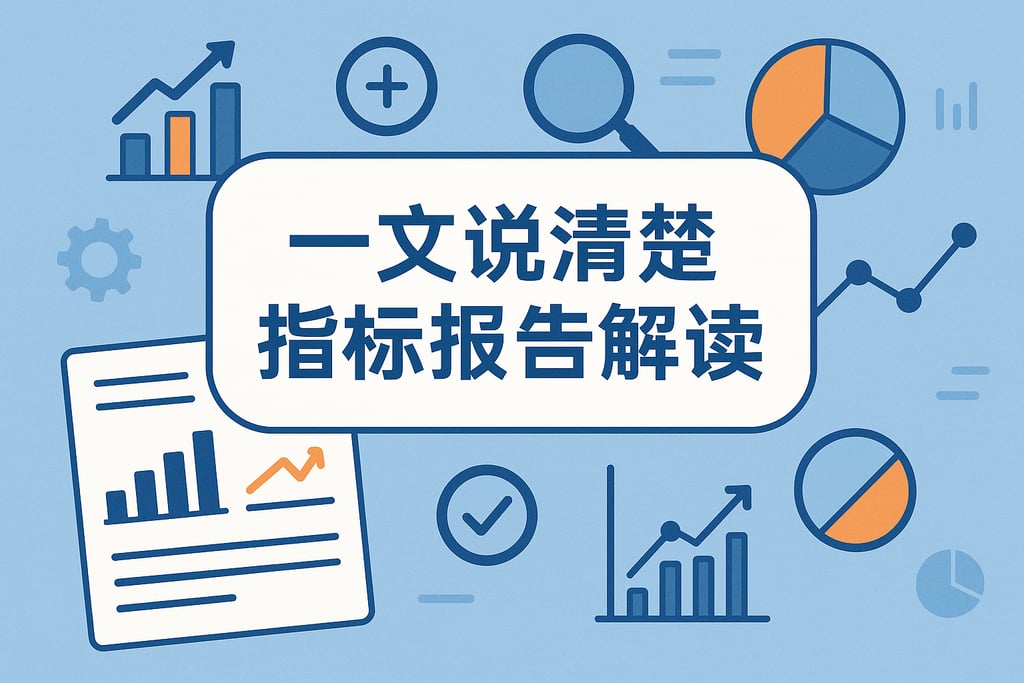 一文说清楚指标报告解读