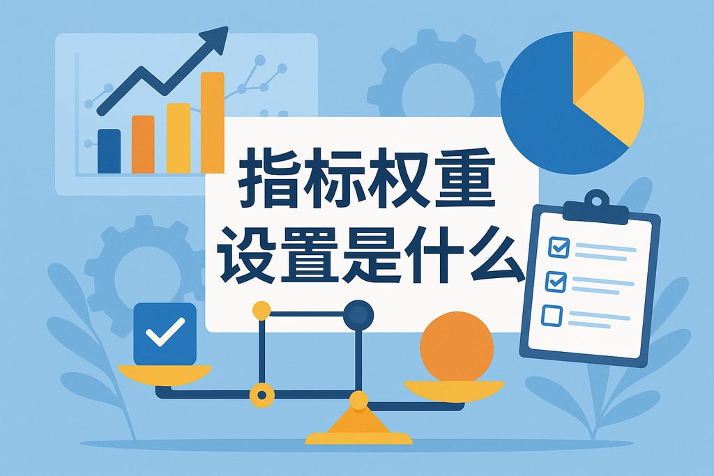 指标权重设置是什么？